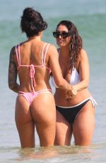 VANESSA SIERRA and SONYA MEFADDI in Bikinis at Bondi Veach 10/31/2019