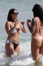 VANESSA SIERRA and SONYA MEFADDI in Bikinis at Bondi Veach 10/31/2019