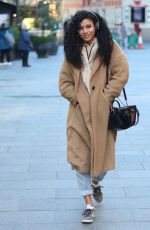 VICK HOPE Leaves Capital Radio in London 11/29/2019