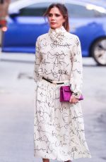 VICTORIA BECKHAM Arrives at Jimmy Kimmel Live! in Hollywood 11/19/2019