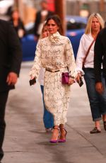 VICTORIA BECKHAM Arrives at Jimmy Kimmel Live! in Hollywood 11/19/2019
