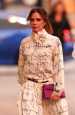 VICTORIA BECKHAM Arrives at Jimmy Kimmel Live! in Hollywood 11/19/2019