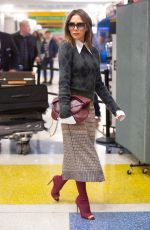 VICTORIA BECKHAM at JFK Airport in New York 11/05/2019