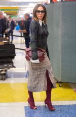 VICTORIA BECKHAM at JFK Airport in New York 11/05/2019