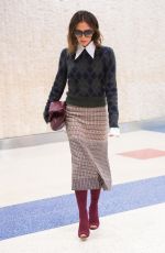 VICTORIA BECKHAM at JFK Airport in New York 11/05/2019