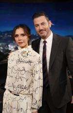 VICTORIA BECKHAM at Jimmy Kimmel Live 11/19/2019