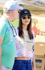 VICTORIA JUSTICE Shopping at Farmers Market in Los Angeles 11/17/2019