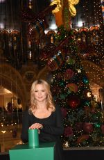 VIRGINIE EFIRA at La Ruche De Noel Christmas Decorations Inauguration in Paris 11/20/2019