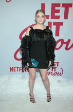 WILLOW SHIELDS at Let It Snow Premiere in Los Angeles 11/04/2019