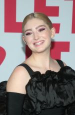 WILLOW SHIELDS at Let It Snow Premiere in Los Angeles 11/04/2019