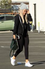 WITNEY CARSON Arrives at Dance Rehersal in Los Angeles 11/08/2019