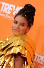 ZAZIE BEETZ at 2019 Trevorlive Los Angeles Gala 11/17/2019