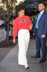 ZAZZIE BEETZ Arrives at Tribeca Chanel Women’s Filmmaker Program Luncheon 11/04/2019