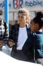 ZENDAYA Out for Business Meeting in Burbank 10/31/2019