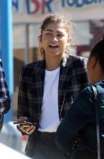 ZENDAYA Out for Business Meeting in Burbank 10/31/2019