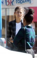 ZENDAYA Out for Business Meeting in Burbank 10/31/2019