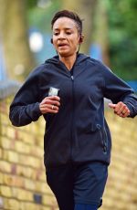 ADELE ROBERTS Out Jogging in London 12/29/2019