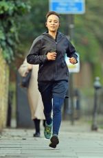 ADELE ROBERTS Out Jogging in London 12/29/2019