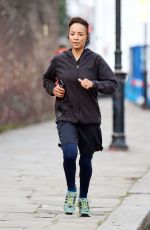 ADELE ROBERTS Out Jogging in London 12/29/2019