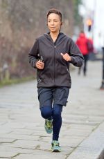 ADELE ROBERTS Out Jogging in London 12/29/2019