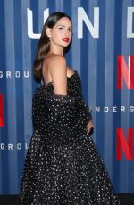 ADRIA ARJONA at 6 Underground Premiere in New York 12/10/2019