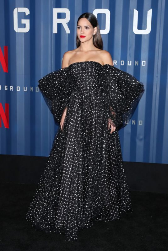 ADRIA ARJONA at 6 Underground Premiere in New York 12/10/2019
