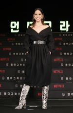 ADRIA ARJONA at 6 Underground Press Conference in Seoul 12/02/2019
