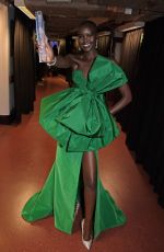 ADUT AKECH at Fashion Awards 2019 in London 12/02/2019
