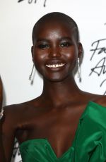 ADUT AKECH at Fashion Awards 2019 in London 12/02/2019