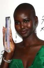 ADUT AKECH at Fashion Awards 2019 in London 12/02/2019