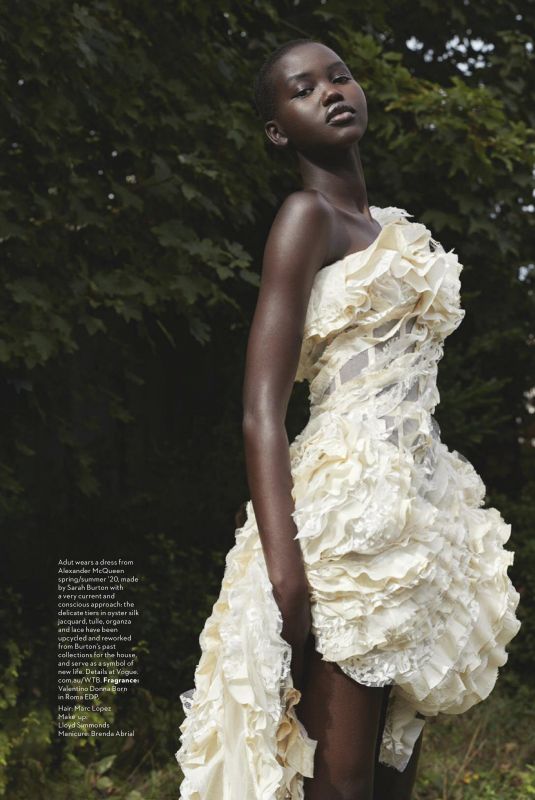 ADUT AKECH for Vogue Magazine, Australia January 2020
