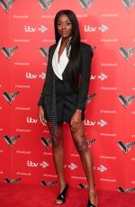AJ ODUDU at The Voice Photocall in London 12/16/2019