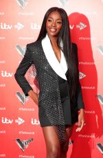 AJ ODUDU at The Voice Photocall in London 12/16/2019