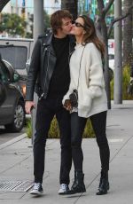 ALESSANDRA AMBROSIO and Nicolo Oddi Out in Beverly Hills 12/23/2019