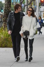 ALESSANDRA AMBROSIO and Nicolo Oddi Out in Beverly Hills 12/23/2019
