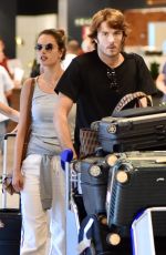 ALESSANDRA AMBROSIO Arrives in Florianopolis 12/27/2019