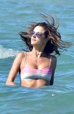 ALESSANDRA AMBROSIO in Bikini at a Beach in Florianopolis 12/30/2019