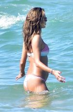 ALESSANDRA AMBROSIO in Bikini at a Beach in Florianopolis 12/30/2019