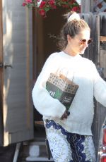 ALESSANDRA AMBROSIO Leaves Yoga Session in Santa Monica 12/02/2019