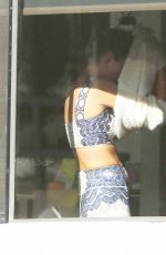 ALESSANDRA AMBROSIO Leaves Yoga Session in Santa Monica 12/02/2019