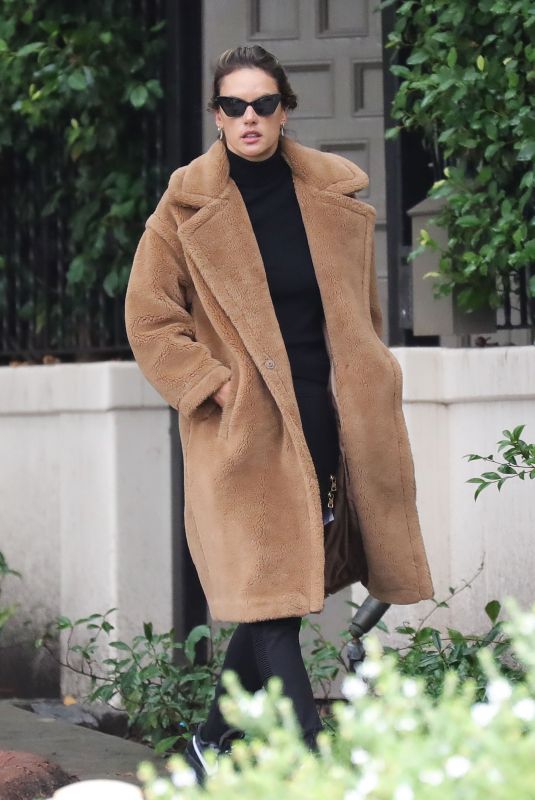 ALESSANDRA AMBROSIO Out and About in Brentwood 12/04/2019