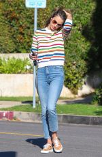 ALESSANDRA AMBROSIO Out and About in Los Angeles 12/16/2019