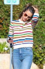 ALESSANDRA AMBROSIO Out and About in Los Angeles 12/16/2019