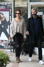 ALESSANDRA AMBROSIO Out for Sushi in West Hollywood 12/03/2019