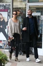 ALESSANDRA AMBROSIO Out for Sushi in West Hollywood 12/03/2019