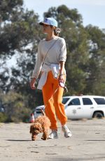 ALESSANDRA AMBROSIO Out Hiking in Brentwood 12/22/2019