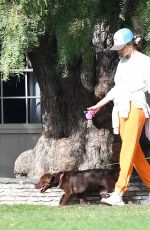 ALESSANDRA AMBROSIO Out Hiking in Brentwood 12/22/2019