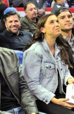 ALEX MORGAN at Phoenix Suns vs LA Clippers Game in Los Angeles 12/17/2019