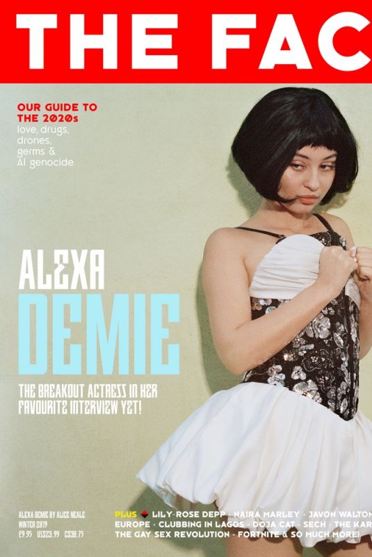 ALEXA DEMIE for The Face Magazine, Winter 2019