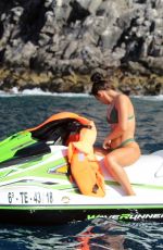 ALEXANDRA CANE in Bikini Riding a Jet Ski in Tenerife 12/27/2019